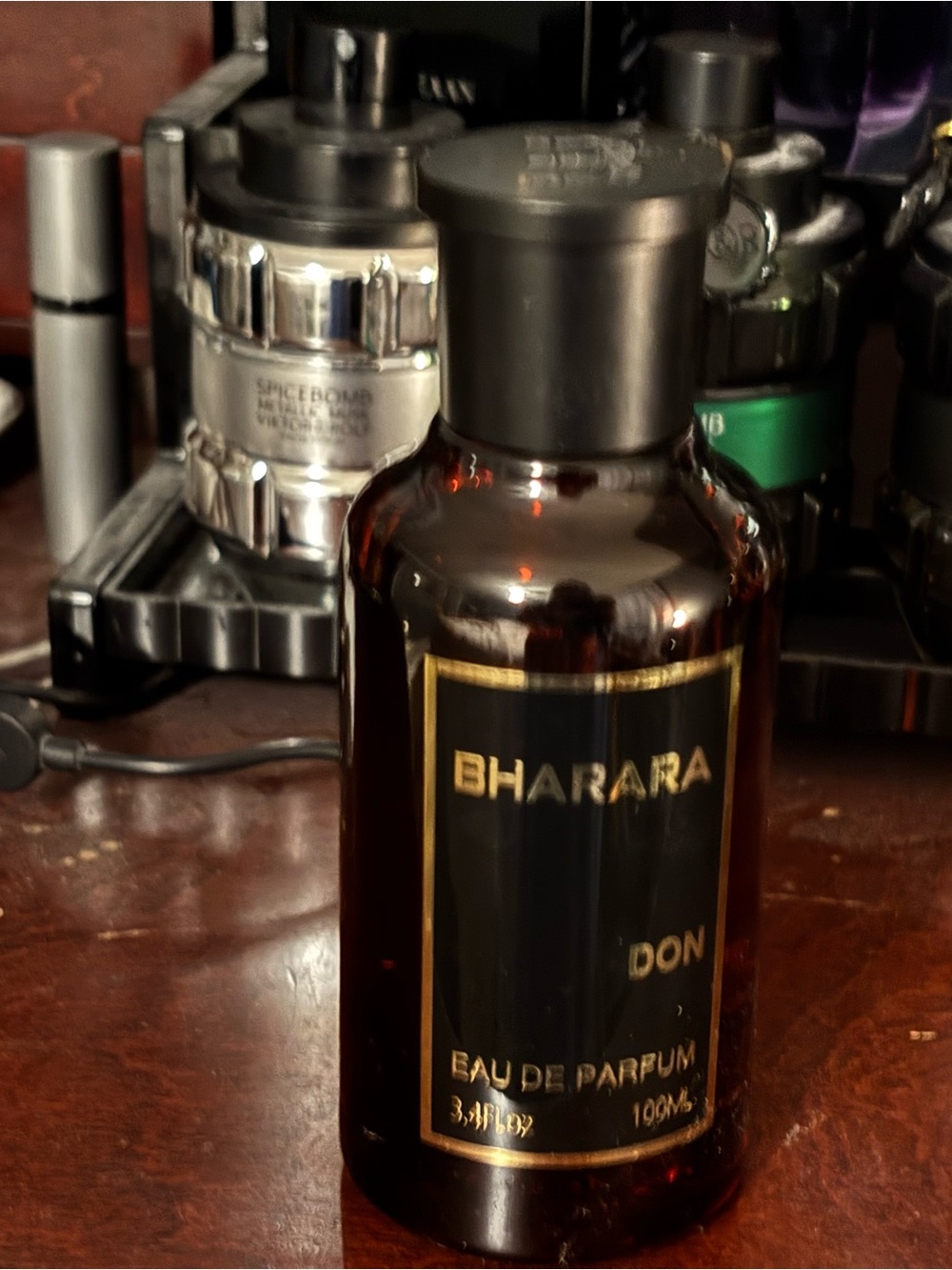 Bharara Don Eau de Parfum - Amber Brown Bottle